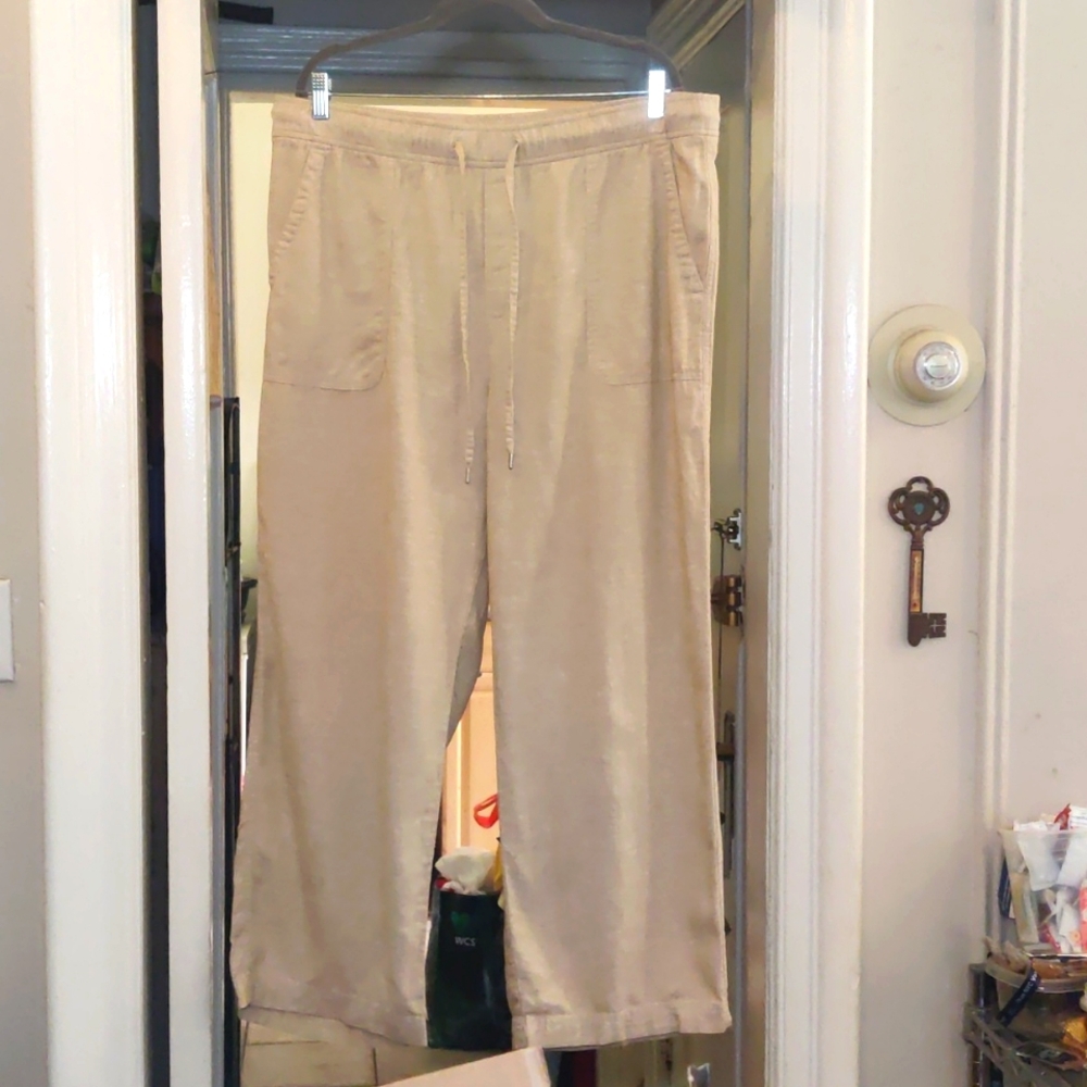 🥳EUC GAP linen pant-Size XL